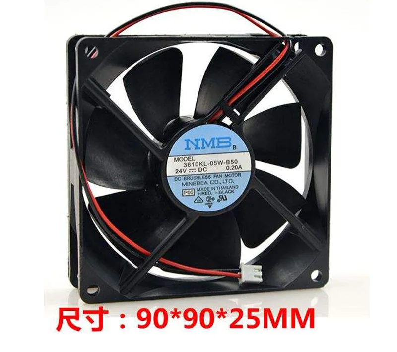 Zyvpee Zyvpee 3610kl-05w-b50 92 mm 24 V 0.20 A 3200 RPM case fan — product photo