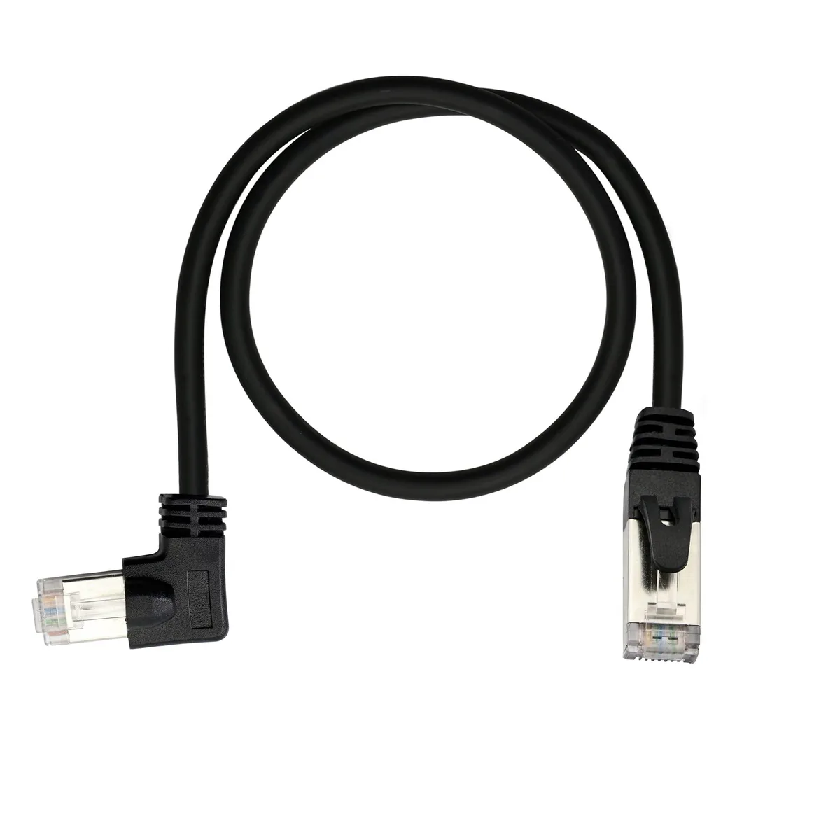 BUCIER BUCIER Cat6 90° RJ45 Ethernet Cable 1.5 ft 50 cm — product photo
