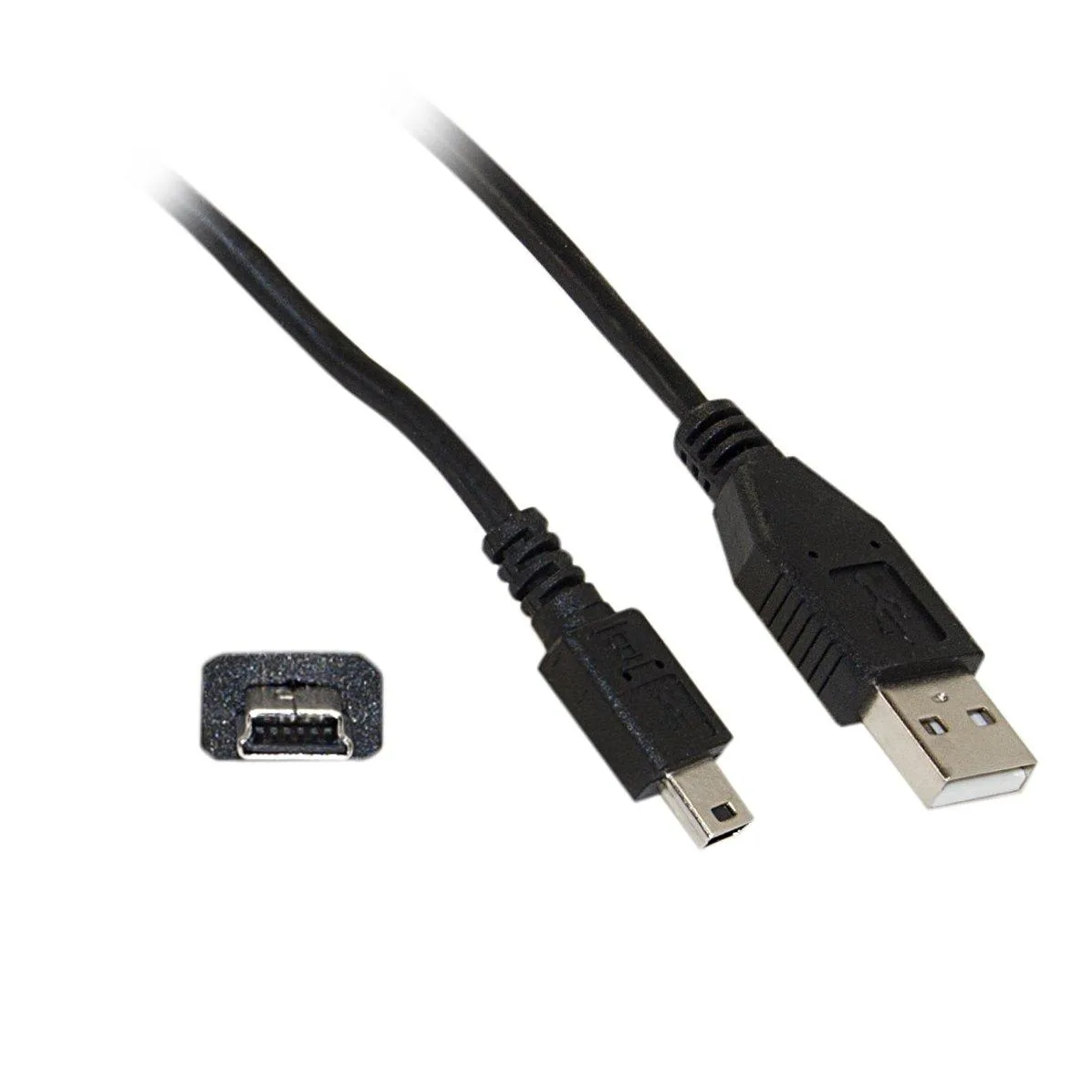 No Sew No Sew USB cable USB Type A to Mini B 1.5 feet black — product photo