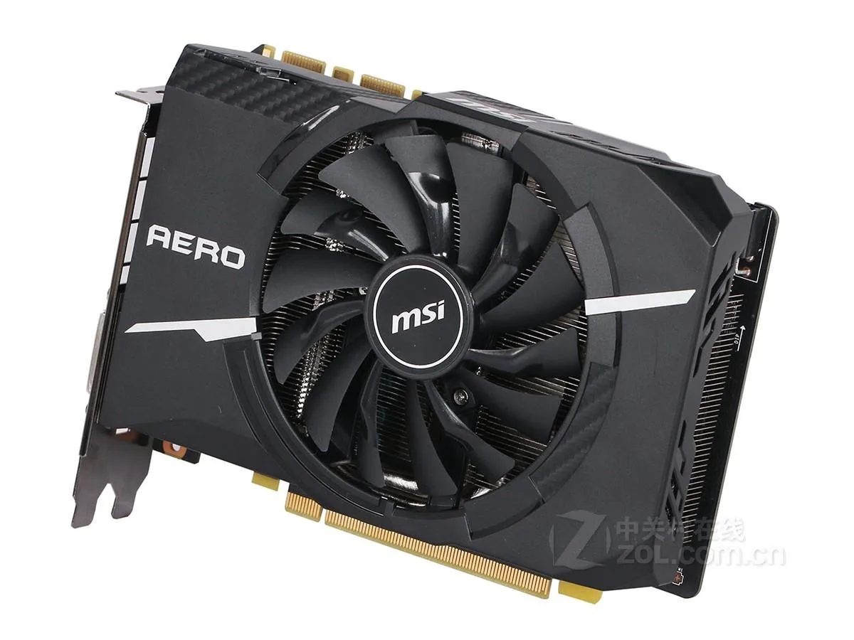 MSI MSI GeForce GTX 1070 AERO ITX 8G OC graphics card — product photo