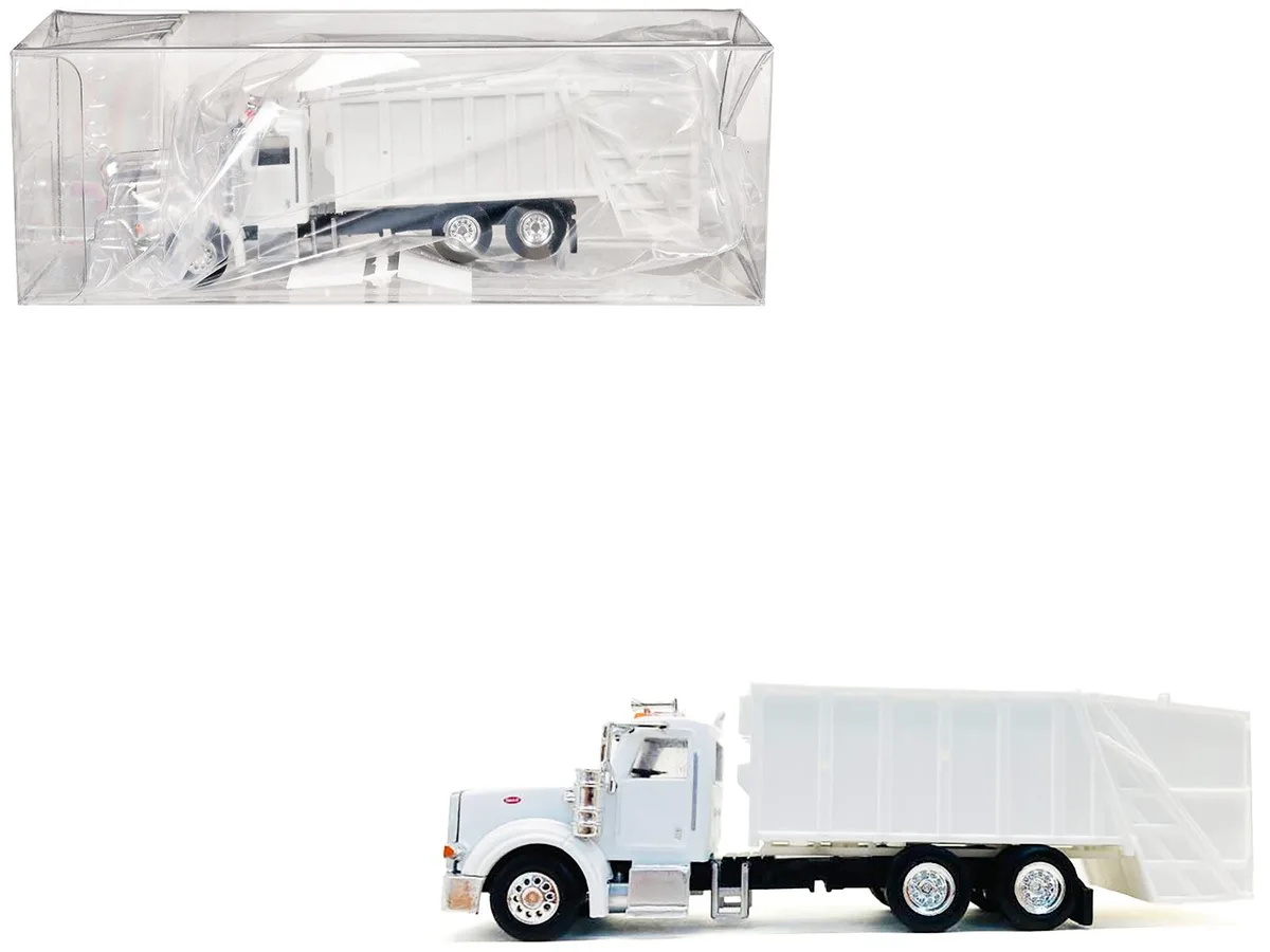 Promotex Promotex Peterbilt 367 Garbage Truck White 1/87 HO — product photo