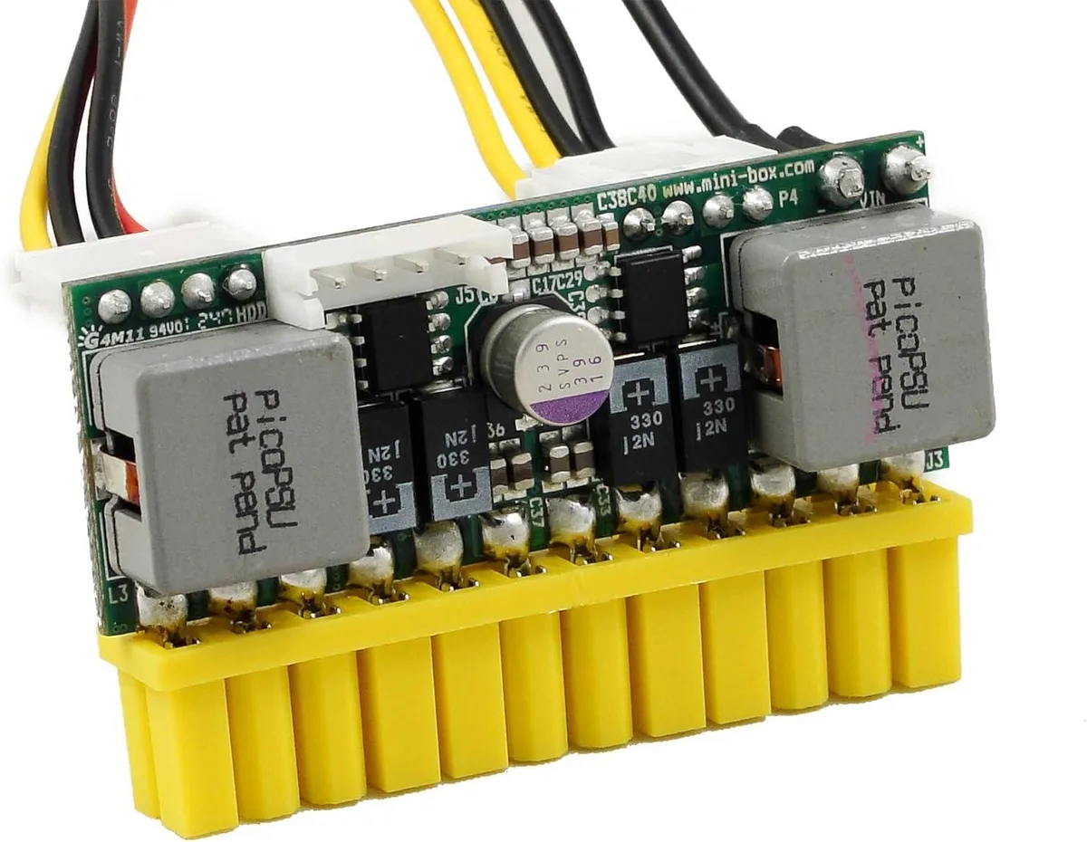 Mini-Box Mini-Box PicoPSU-150-XT 12V 150W ATX power supply — product photo