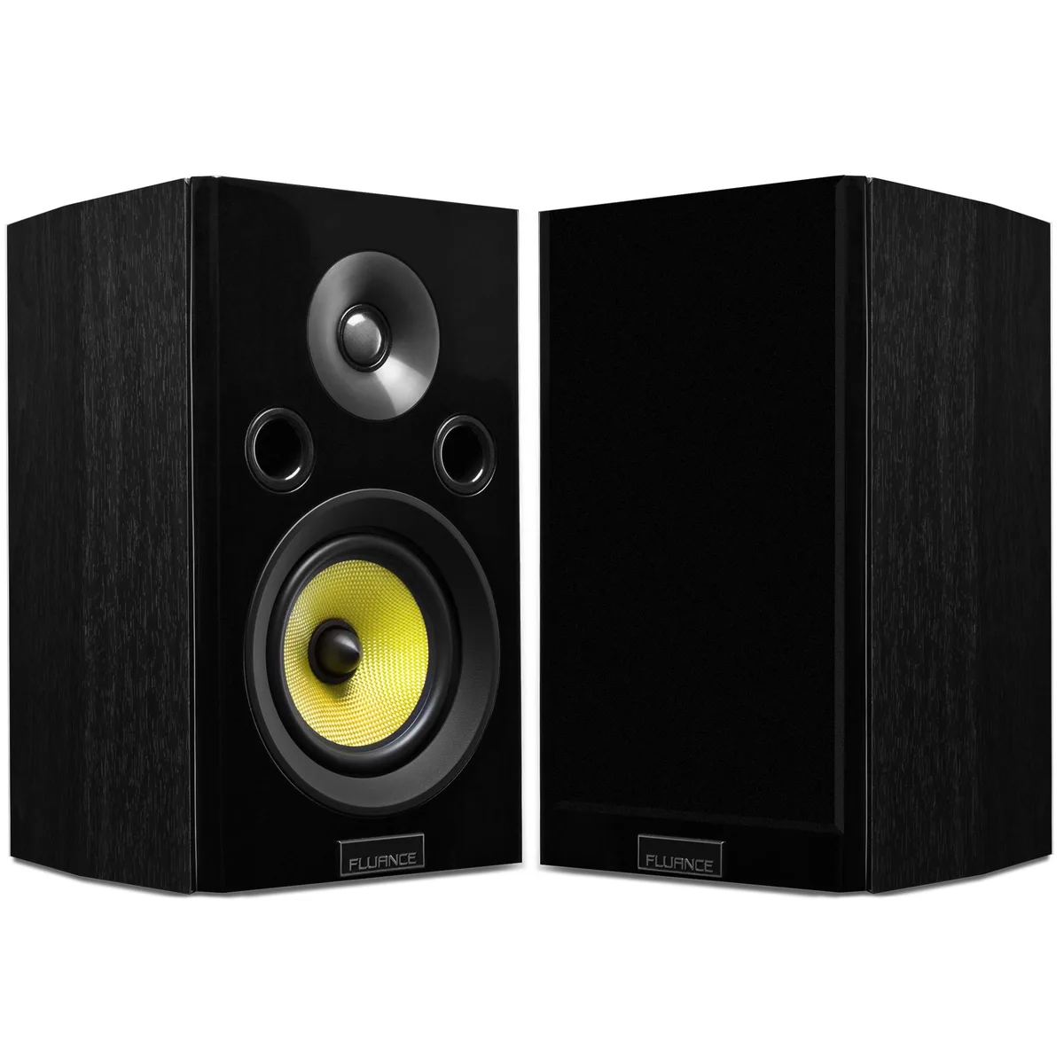 Fluance Fluance HFS 2.0 Bookshelf Speakers Black Ash Pair — product photo