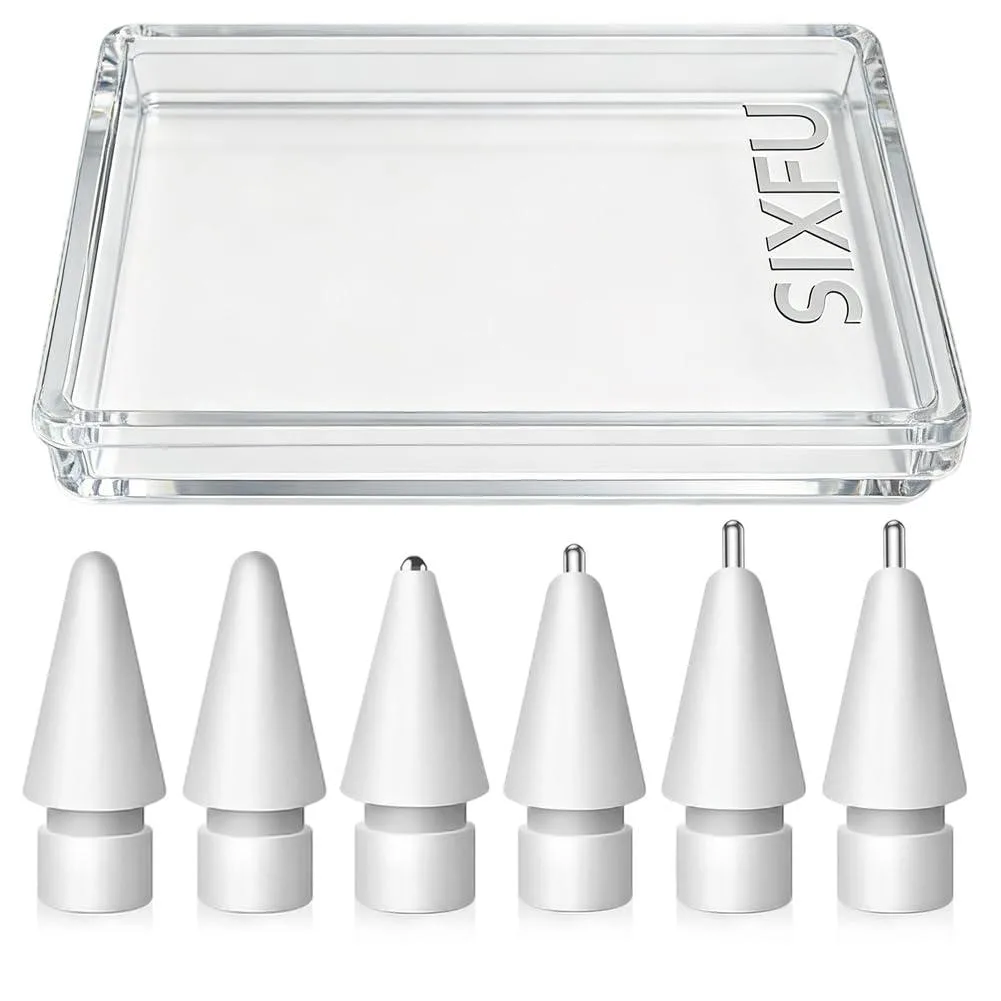  SIXFU Apple Pencil Replacement Tips Mixed 6 Pack — product photo