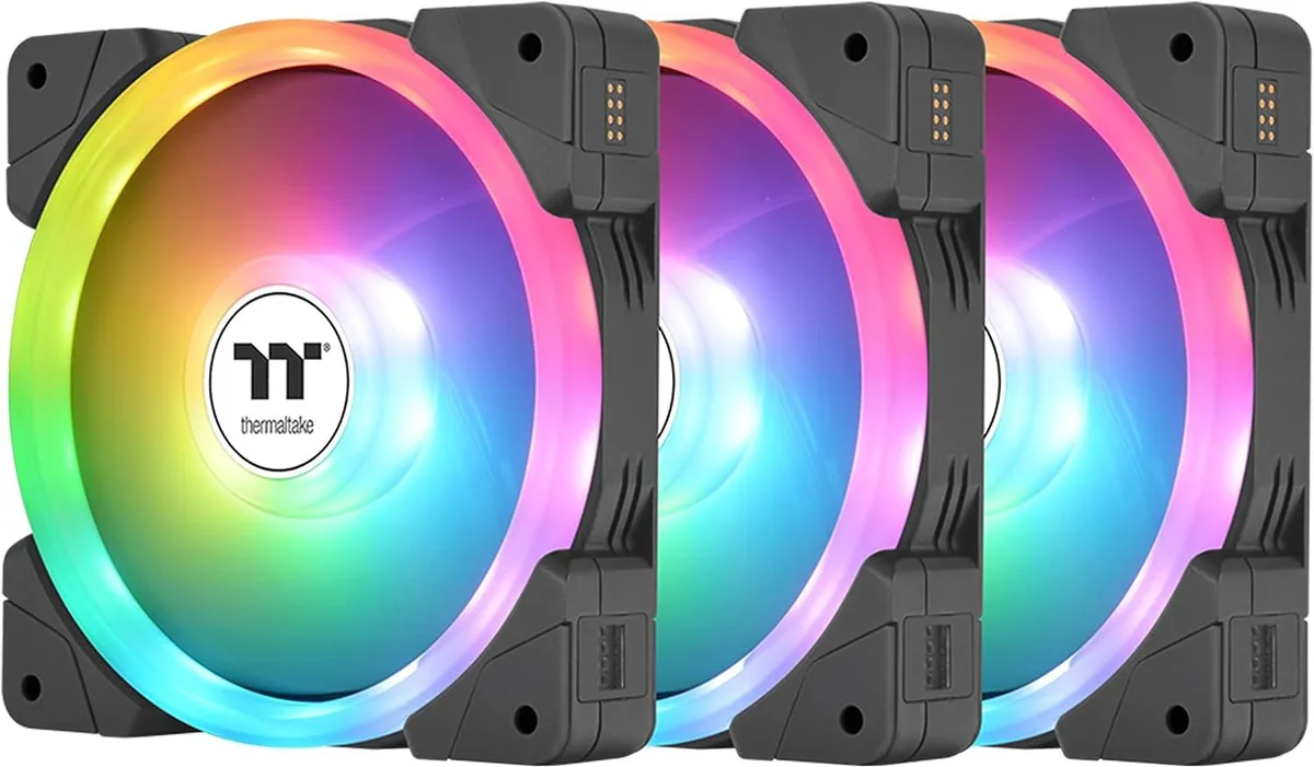 Thermaltake Thermaltake SWAFAN EX 12 ARGB 3-Fan Pack 120mm Black — product photo