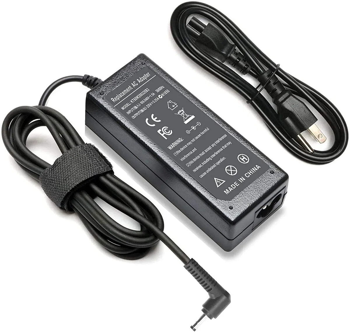 myVolts myVolts 65W ac adapter 20V 3.25A 4.0mm 1.7mm Lenovo — product photo