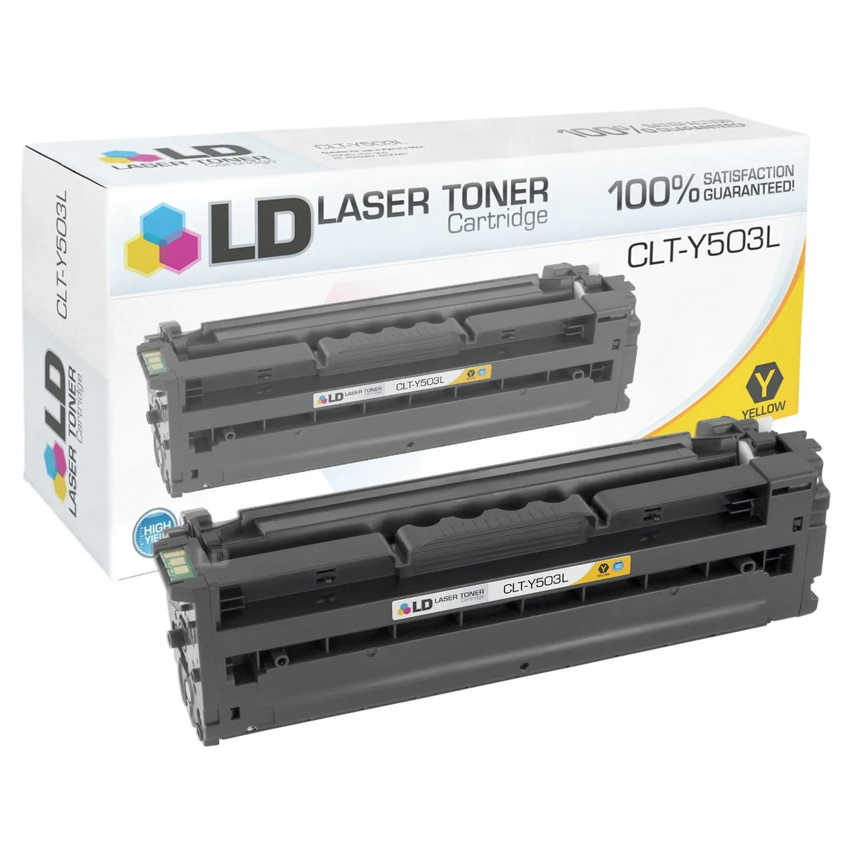 LD Products LD Products CLT-Y503L High Yield Yellow Toner Cartridge — product photo