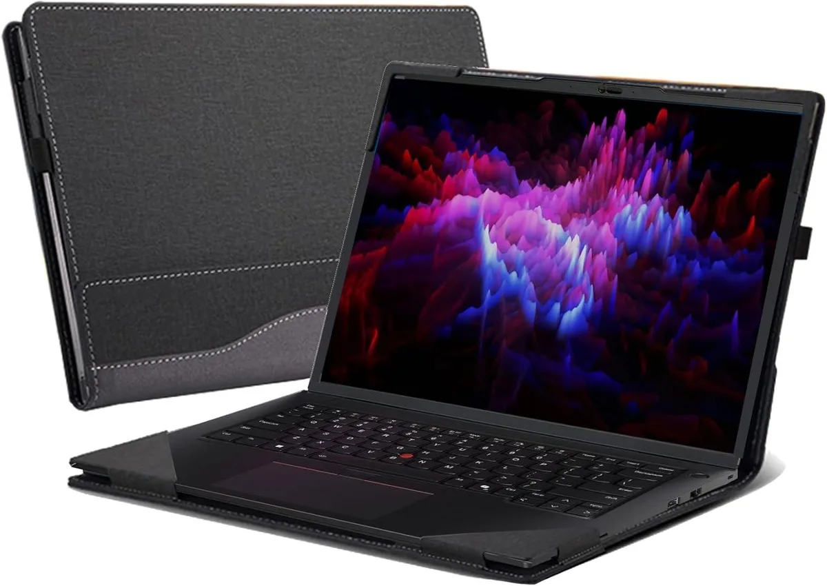 BONAEVER BONAEVER 2-in-1 Hard Case Grey Lenovo ThinkPad P14s Gen 5 14 inch — product photo
