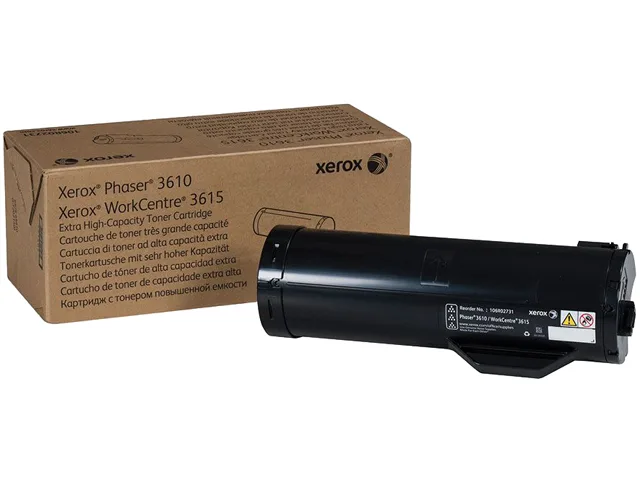 XEROX XEROX 106R02731 Black Toner Cartridge 25300 Pages — product photo
