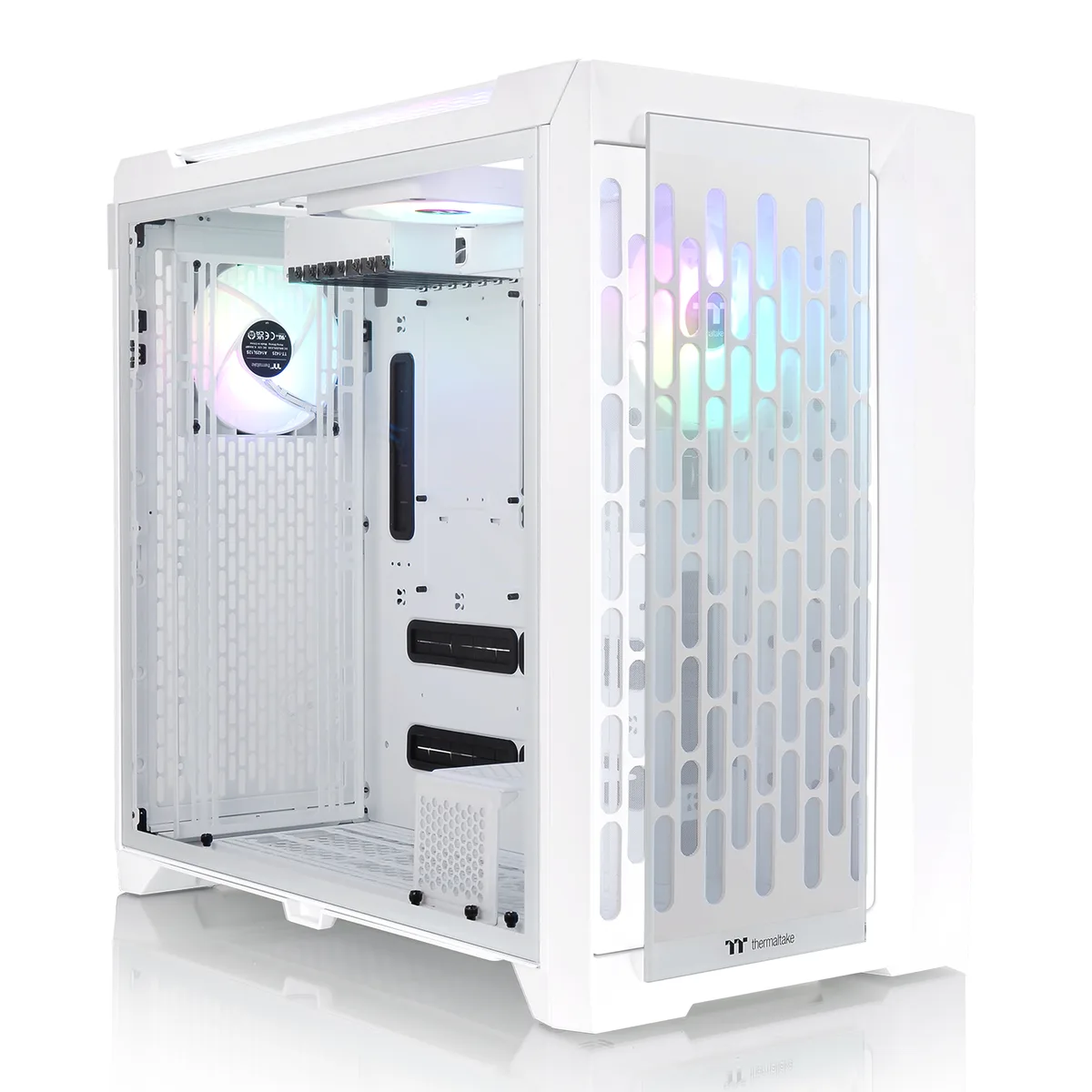 Thermaltake Thermaltake CTE C750 TG ARGB Snow PC Case CA-1X6-00F6WN-01 — product photo