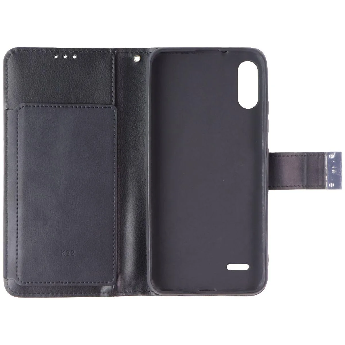 Mybat Mybat MyJacket Wallet Case LG K22 Black Leather — product photo