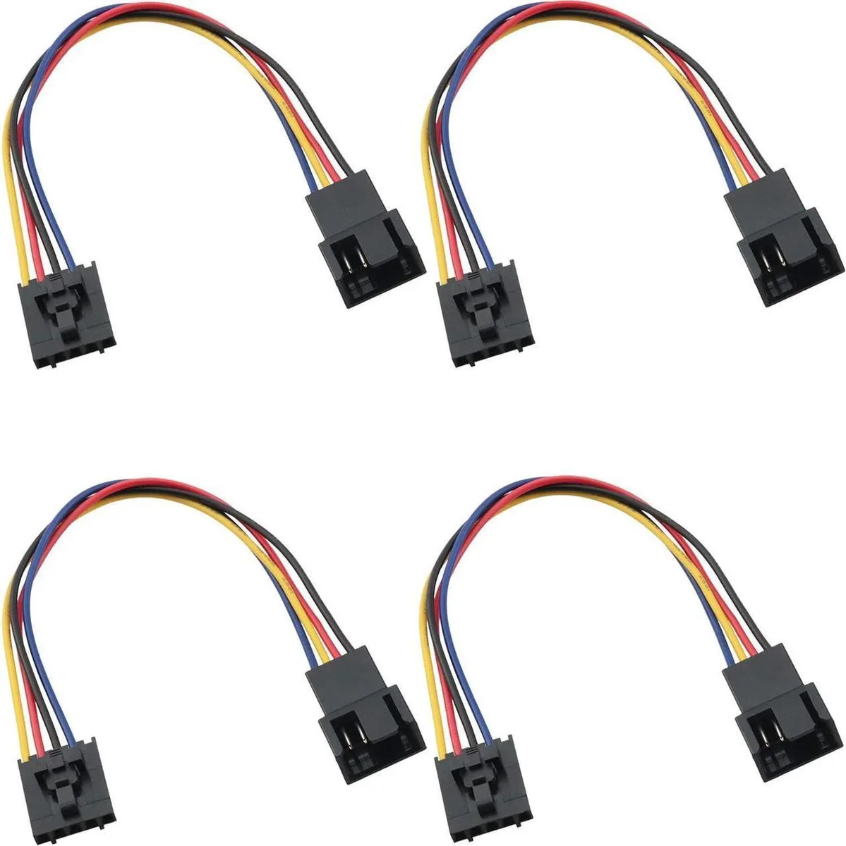 Vszerda Vszerda 5 Pin to 4 Pin Fan Adapter Cable 4PCS 17.5cm — product photo
