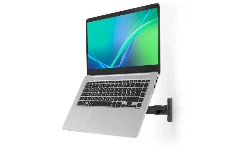 Compulocks Brands, Inc. Compulocks Brands, Inc. Universal Invisible Mount Swing Wall Mount Black tablet accessory — product photo