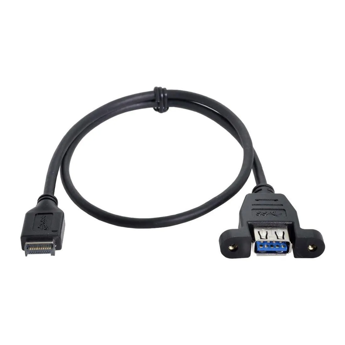 LORDWORLD LORDWORLD USB 3.1 Header to USB 3.0 Type-A Female Cable 50cm — product photo