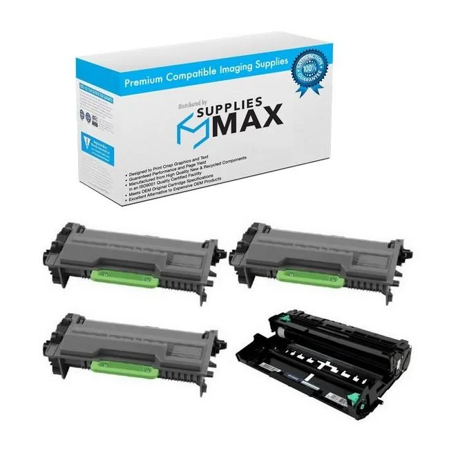 SuppliesMax SuppliesMax DR-820/3-TN-850VB Drum &amp; Toner Combo Pack 30000 Pages — product photo