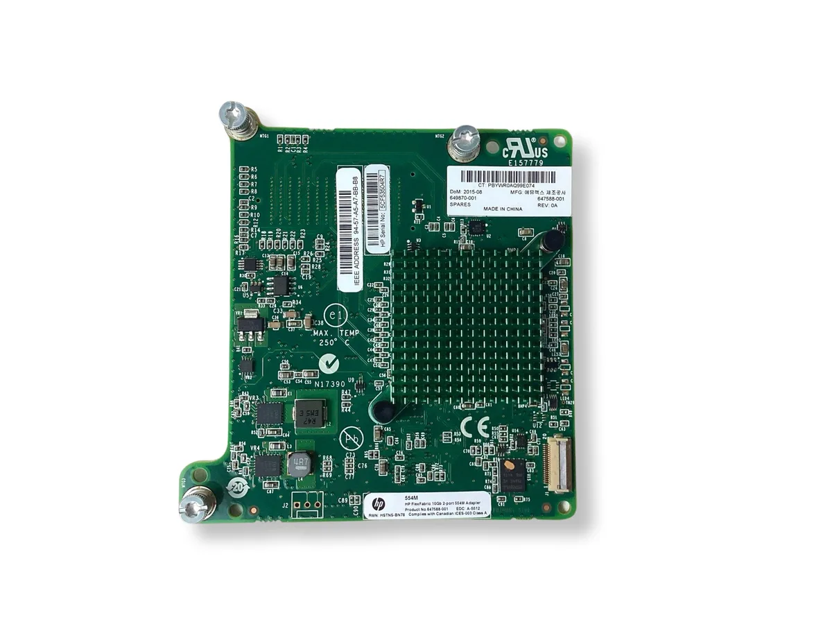 HP HP 649870-001 FlexFabric 10Gb 2-Port 554M Adapter — product photo