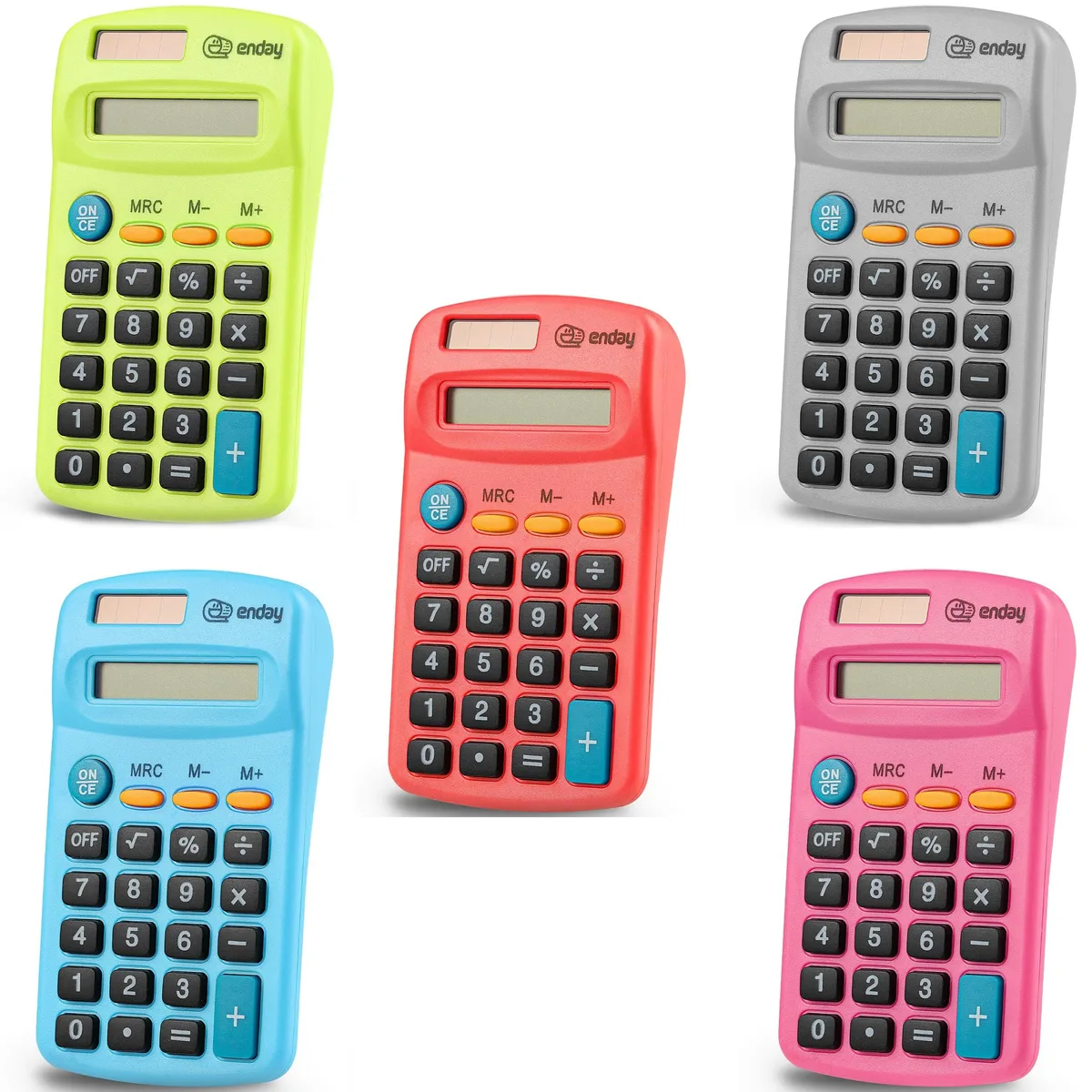  Emraw 3720 8 Digit Dual Power Pocket Calculator Sign — product photo