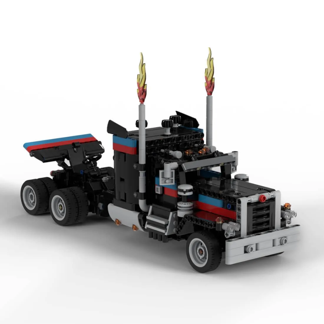 ZITIANYOUBUILD ZITIANYOUBUILD MOC-109719 Tech Detachable Truck 957+ Parts — product photo