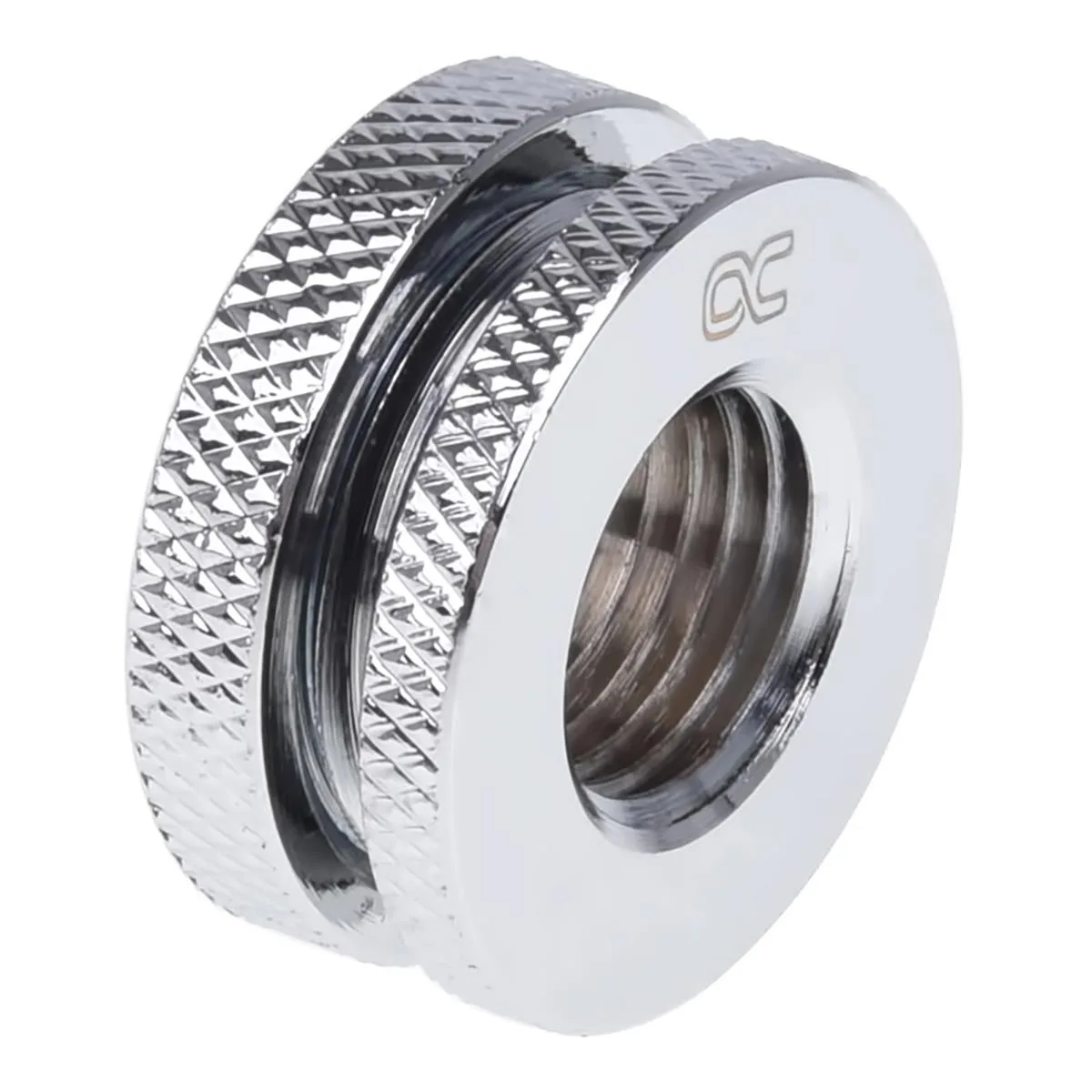 Alphacool Alphacool G1/4" Bulkhead Connector Short Chrome 17423 — product photo