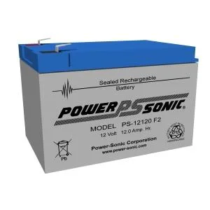 Power Sonic Power Sonic PS-12120F2 12V 12000mAh F2 Terminals — product photo