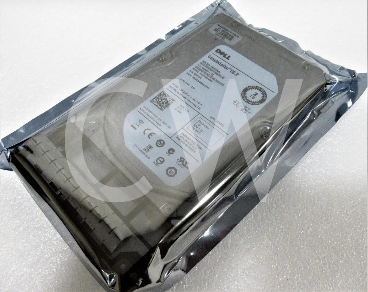 DELL DELL CONSTELLATION ES.2 ST32000645SS 2TB 7200RPM 64MB 3.5" SAS internal hard drive — product photo