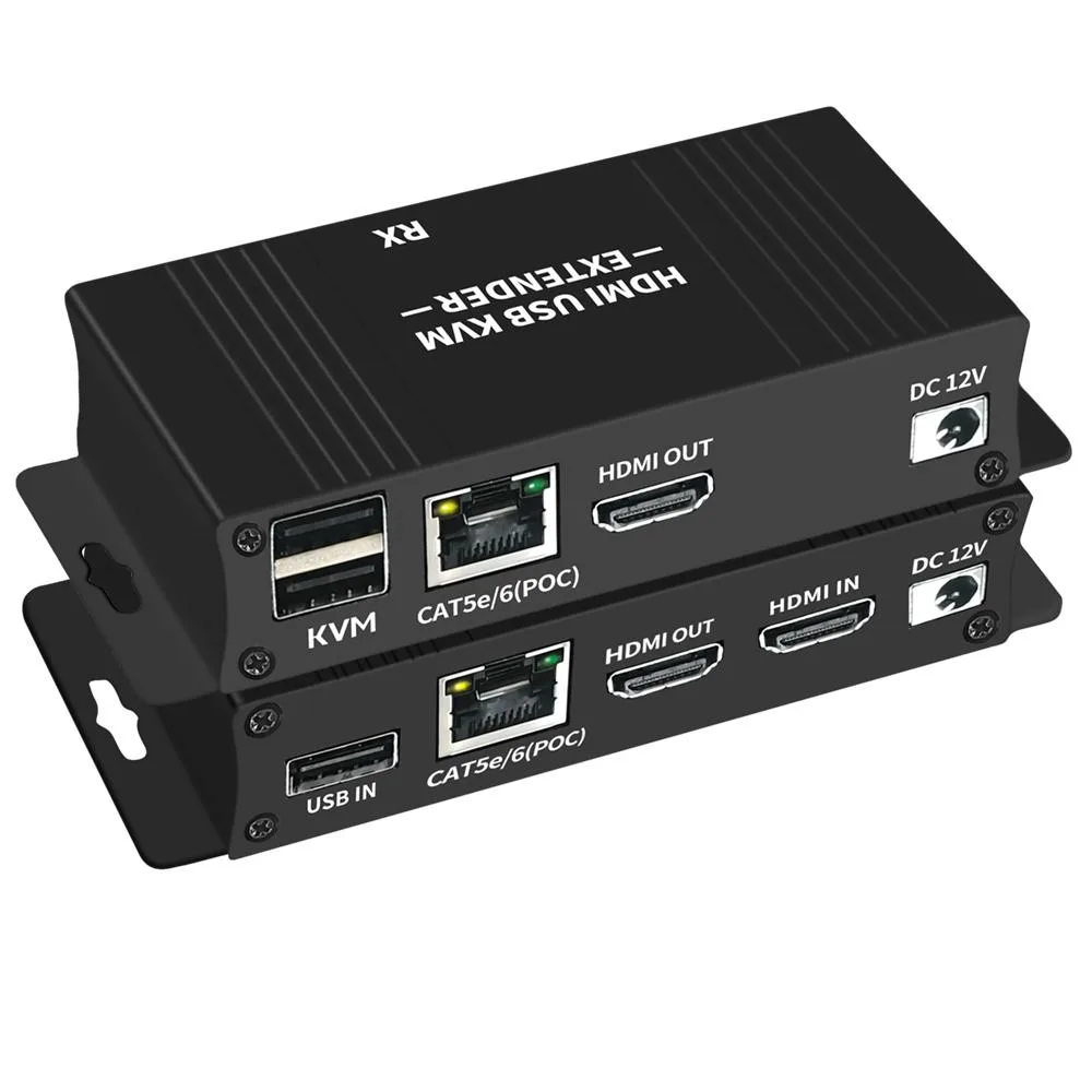 Jansicotek Jansicotek HDMI KVM USB Extender 1080p 60m PoC CAT6 — product photo