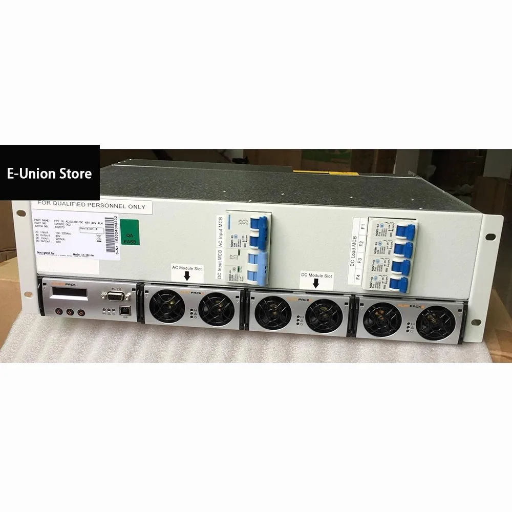 KHACHIMO KHACHIMO C20303.002 FP2 3U AC/DC+DC/DC 48V 4KW 4LM power supply — product photo