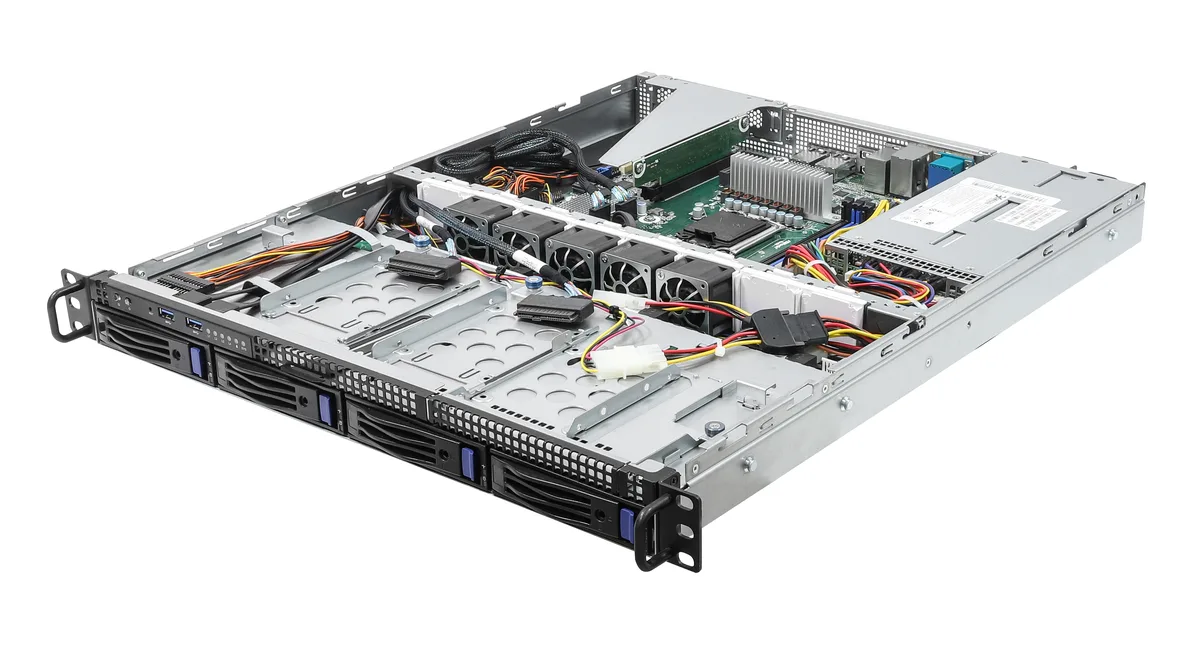 ASRock Rack ASRock Rack 1U4LW-C262/2L2T RPSU barebone server — product photo