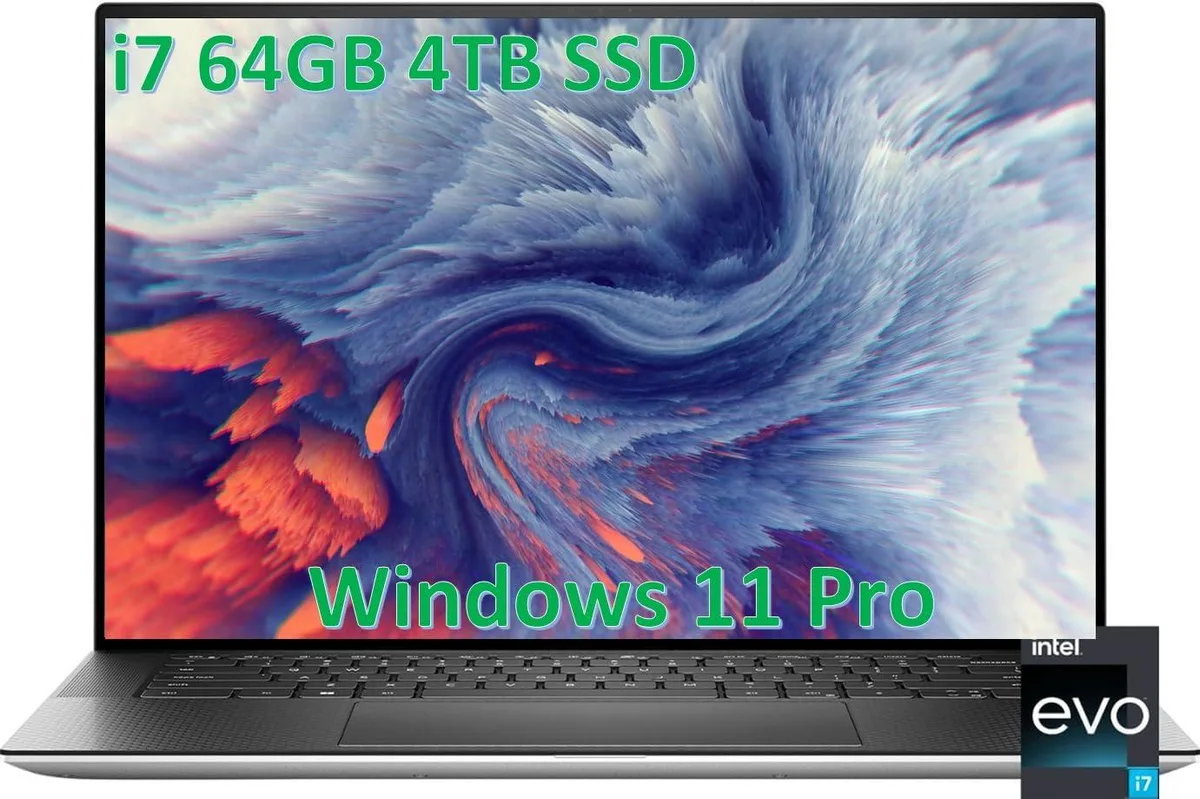 DELL DELL XPS 15 9530 i7-13620H 64GB 4TB 15.6 FHD+ 500nits Silver — product photo