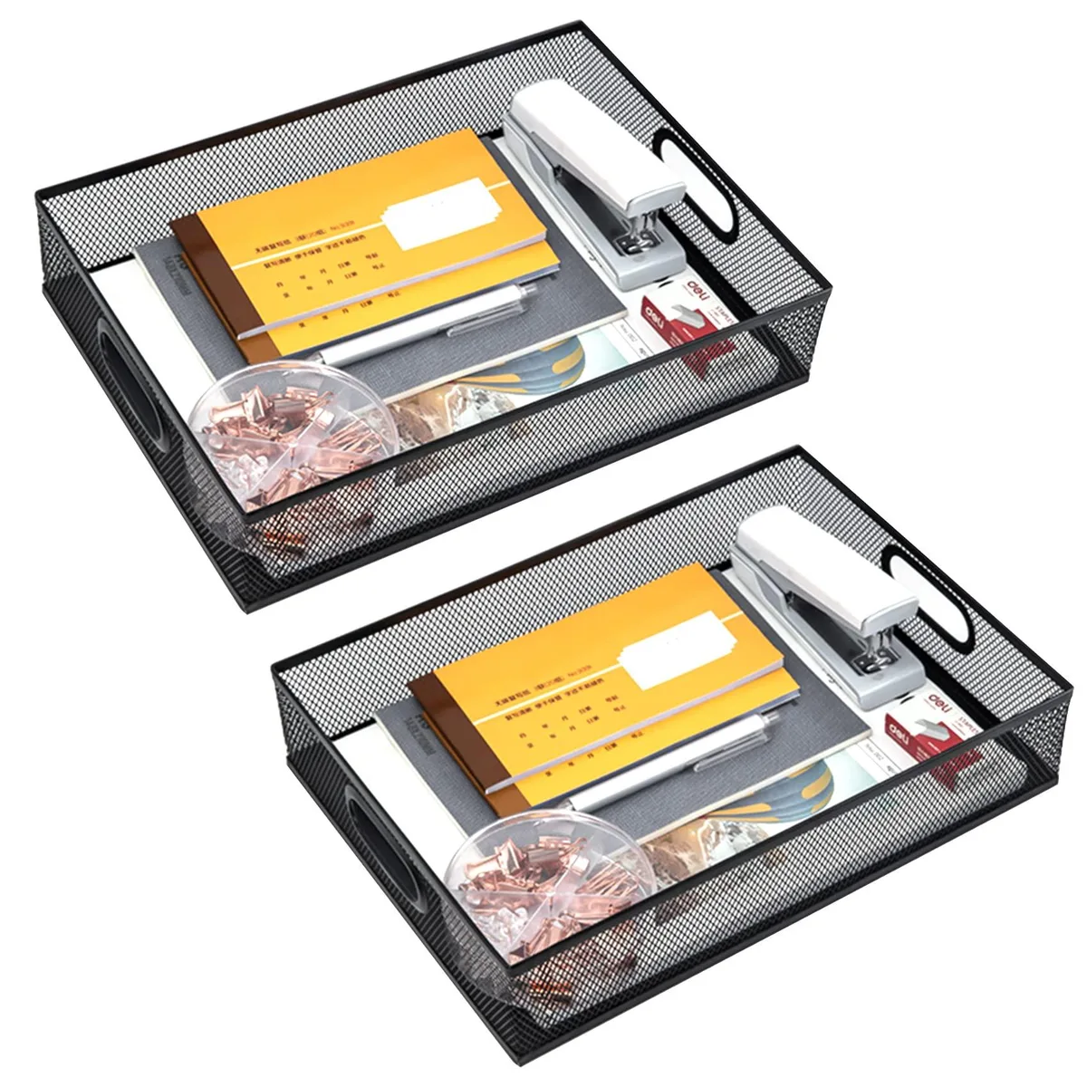  OFF! 2Pcs Drawer Organizer 12.87x9.05x2.75in 1.56kg storage — product photo