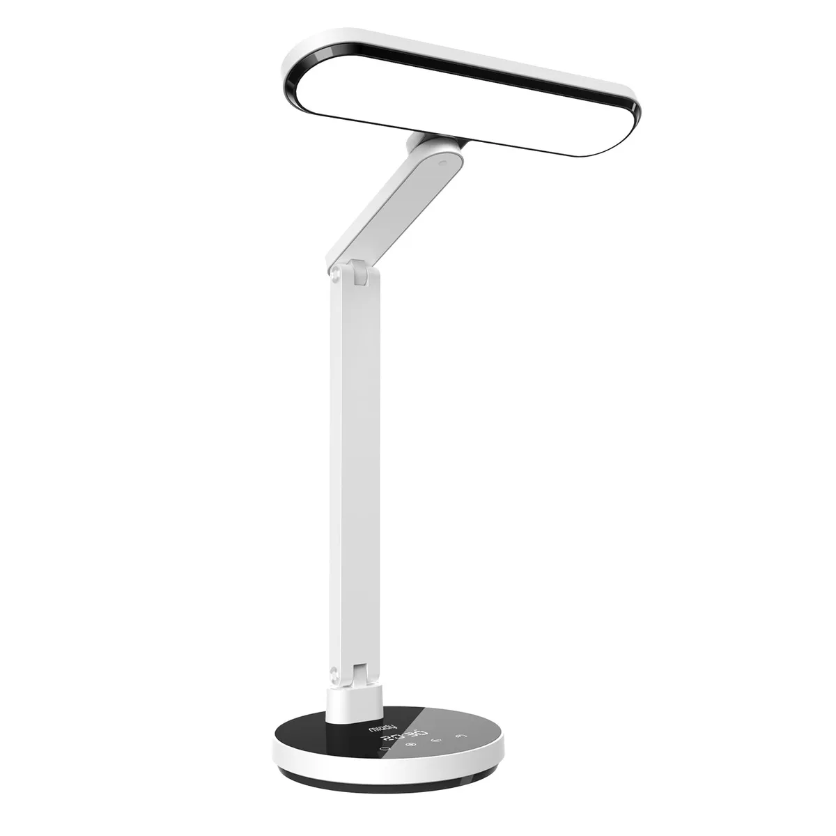 Miady LDL08 swing arm desk lamp 48 LED 5000K 6 level stepless dimming 15/30/45 timer CRI 95 — product photo