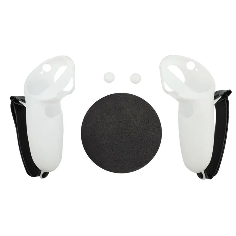 YINGHUA YINGHUA VR accessory Quest Pro controller grips rocker caps EVA pad White — product photo