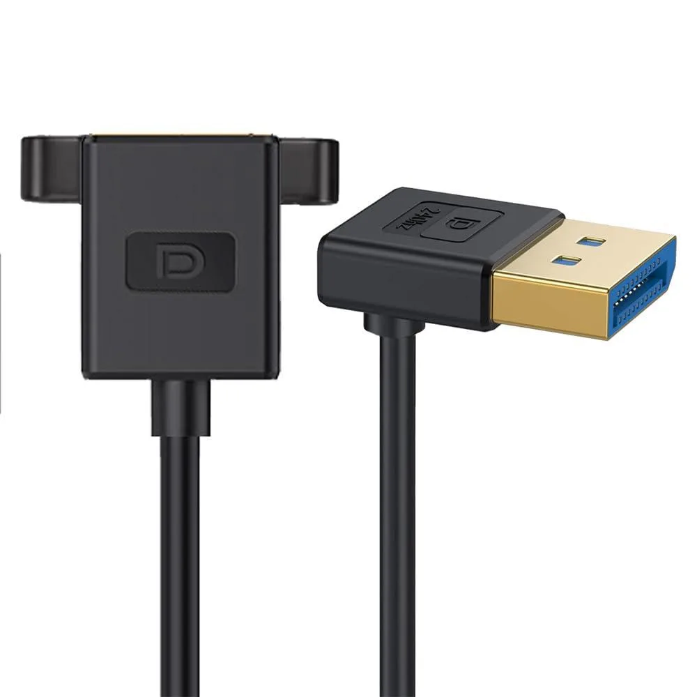 LORDWORLD LORDWORLD Down Angled DisplayPort 1.4 Cable 8K 60Hz 4K 144Hz 30cm — product photo