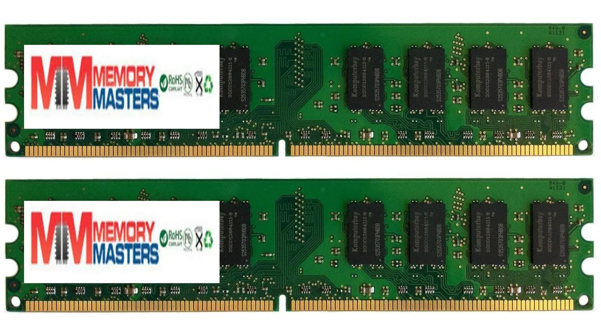 Simmtec, Inc Simmtec, Inc 2GB 2x1GB DDR2 800MHz PC2-6300/6400 240-pin desktop RAM — product photo