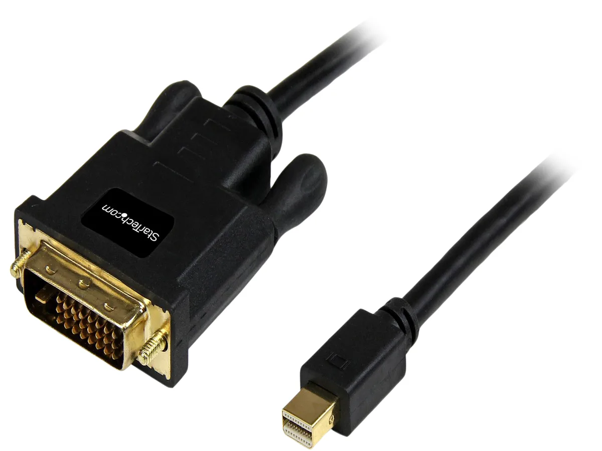 STARTECH STARTECH MDP2DVIMM3B mini displayport cable 3 ft 1920x1200 — product photo