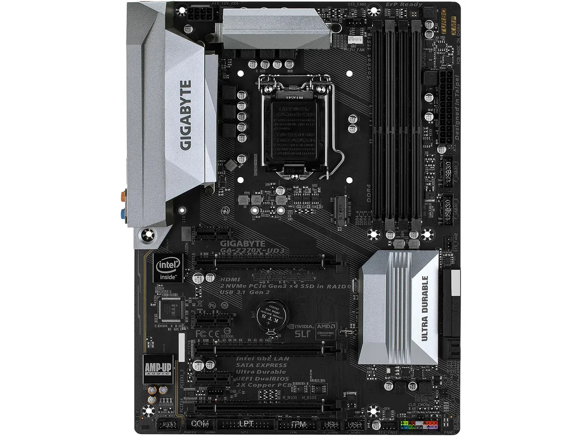 GIGABYTE GIGABYTE GA-Z270X-UD3 rev 1.0 Intel motherboard — product photo