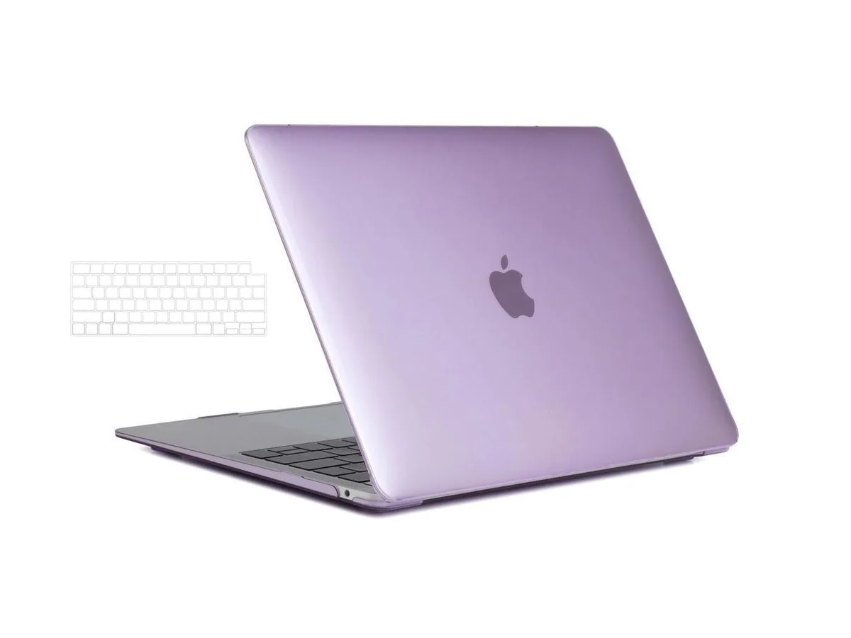 Werleo Werleo MacBook Air 13.6 inch Case A2681 M2 2022 Crystal Purple Hard Shell with Keyboard Cover — product photo