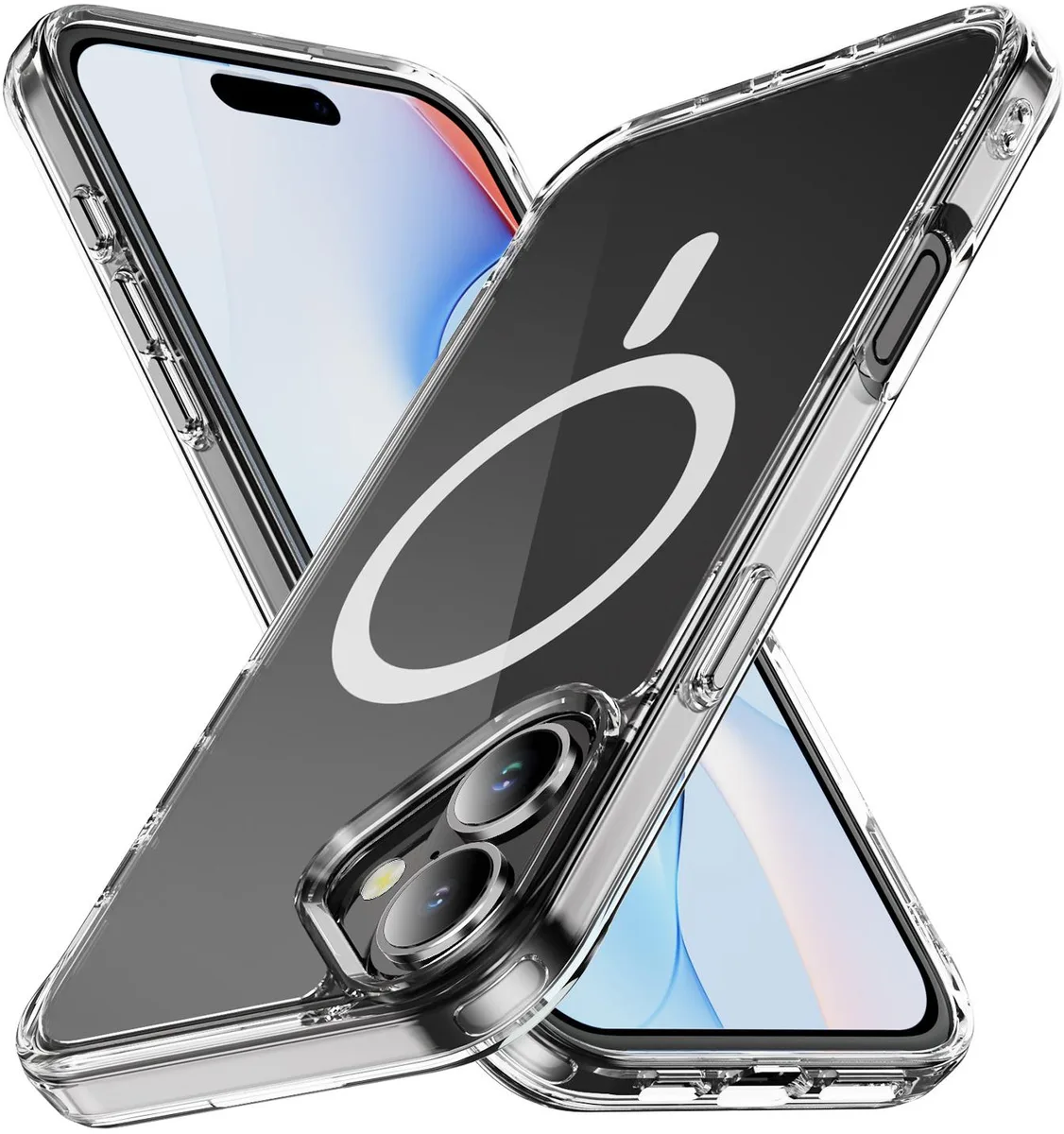 Nakedcellphone Nakedcellphone Transparent Acrylic Case for iPhone 17 MagSafe — product photo