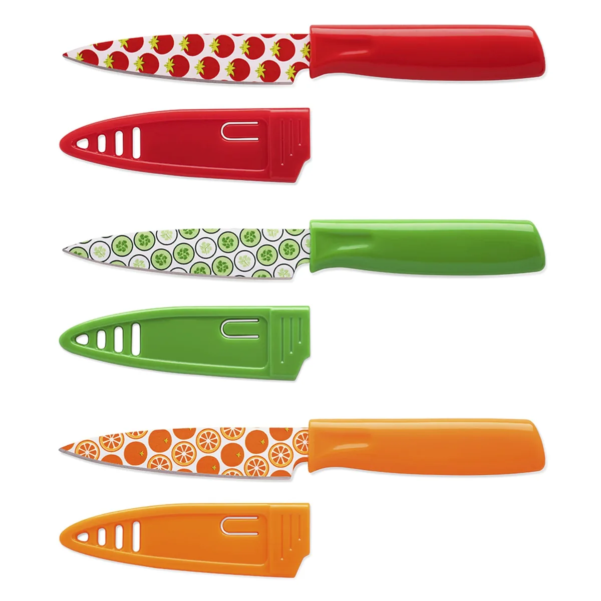  Hampton Forge HMC01A589G 13-Piece Printed Paring Knife Set — product photo