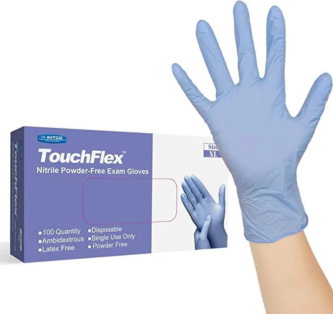 Banana Products, LLC Banana Products, LLC TouchFlex Nitrile Exam Gloves Purple MEDIUM 1000 per case — product photo