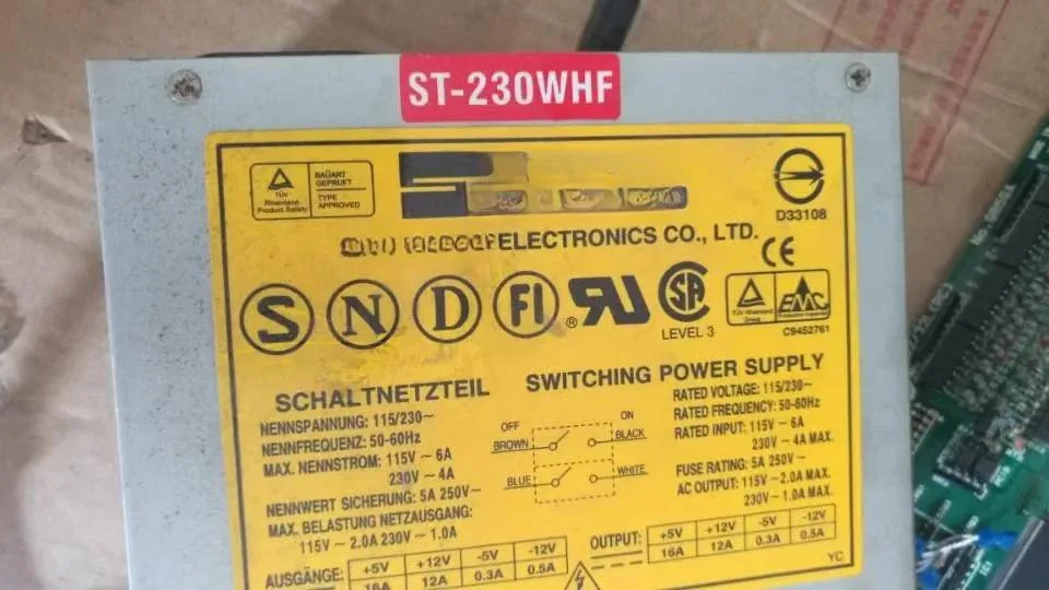 KHACHIMO KHACHIMO 300W AT Industrial Computer Power Supply ST-230WHF — product photo