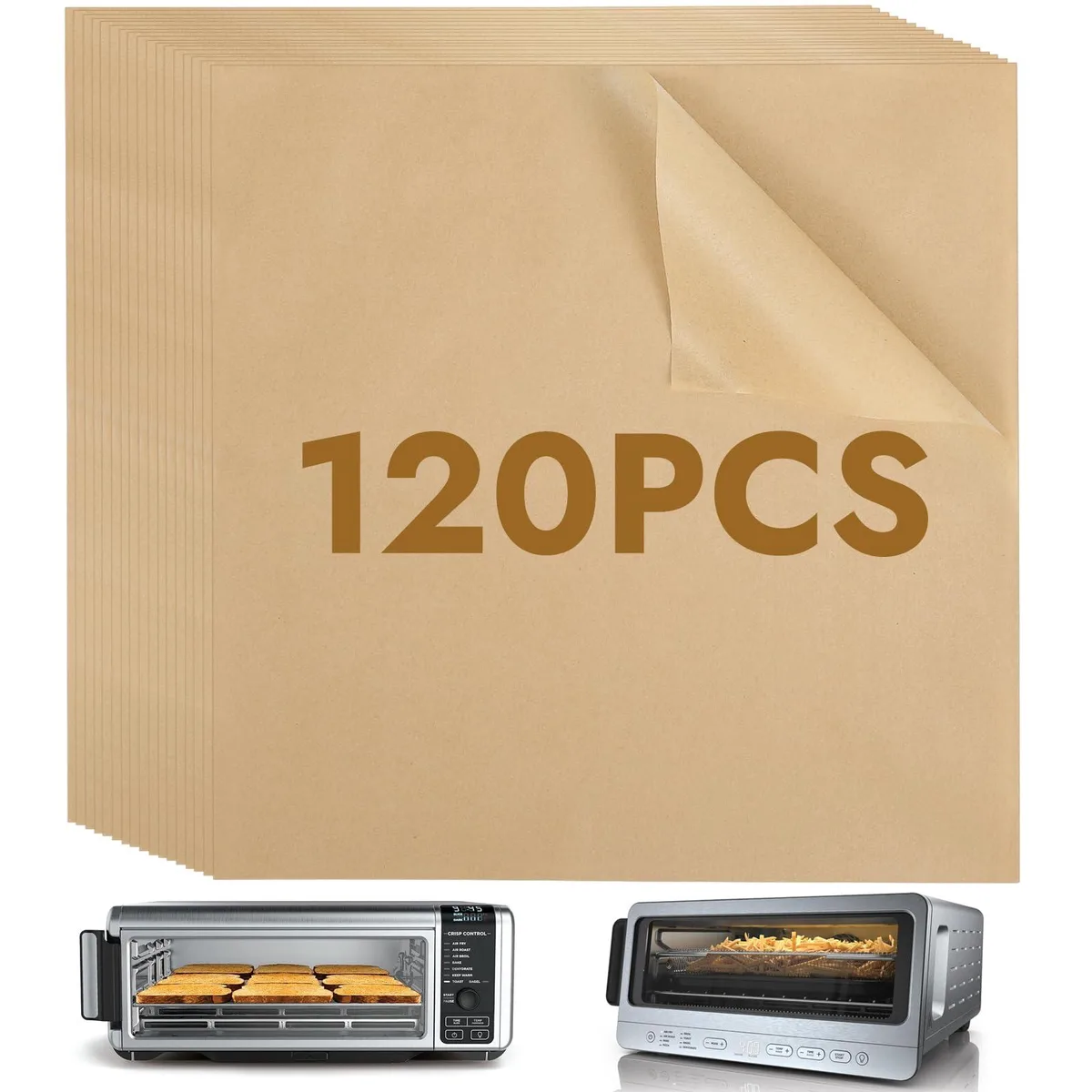  BYKITCHEN Air Fryer Parchment Paper 120 Sheets SP151 SP351 SP101 SP201 SP301 — product photo