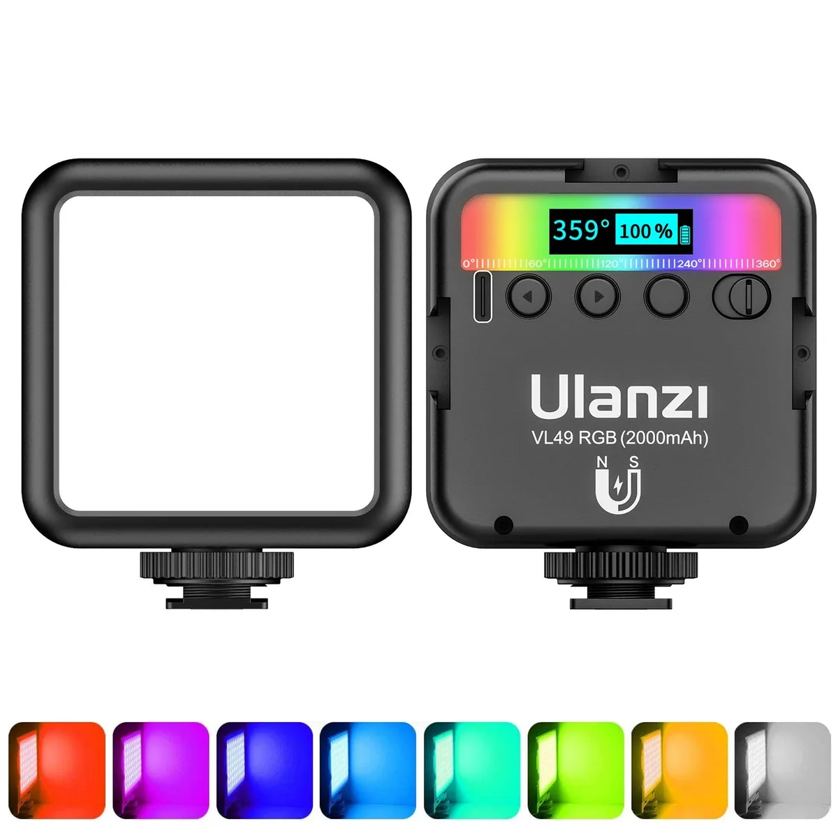 ULANZI VL49 RGB LED Video Light ULANZI-2287 — product photo