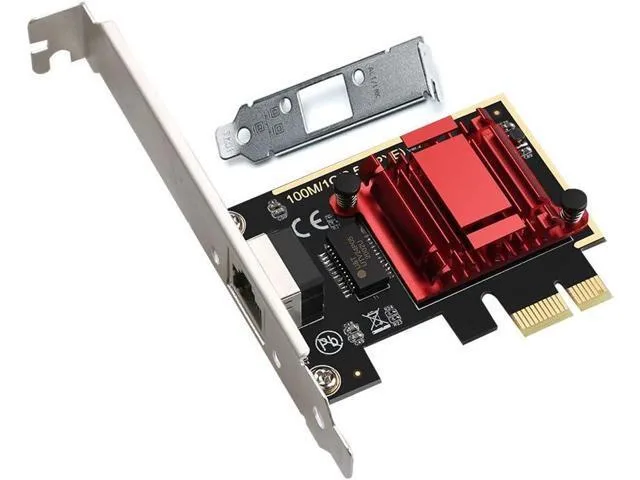 LORDWORLD LORDWORLD 2.5GBase-T PCIe Network Adapter RTL8125B 2500/1000/100Mbps Low Profile Bracket — product photo