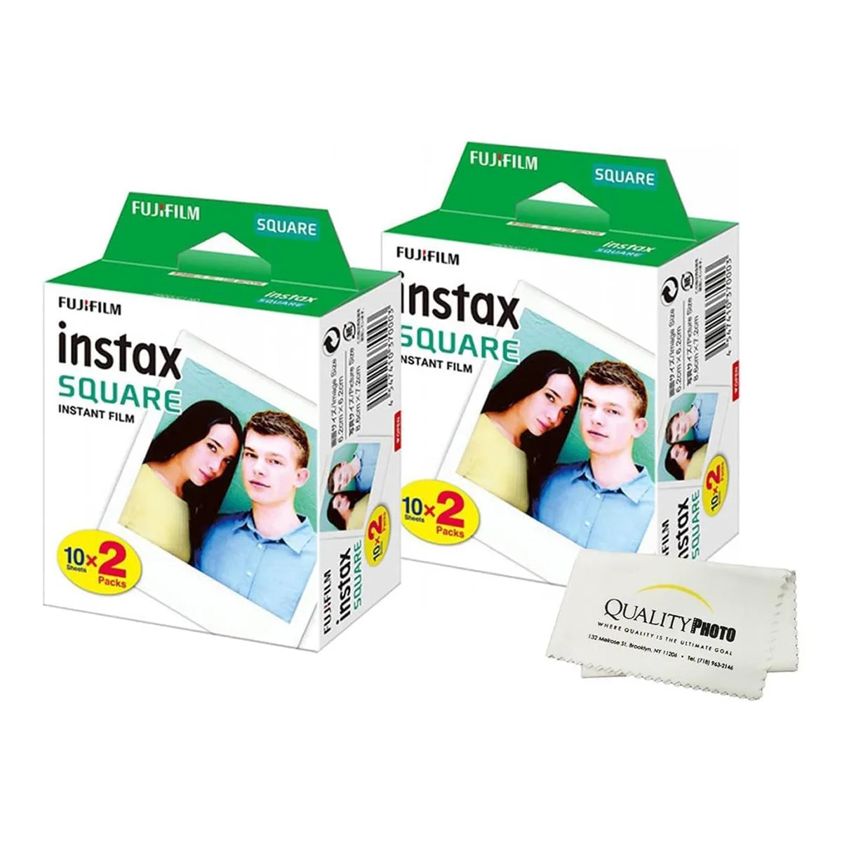 FUJIFILM FUJIFILM Instax SQUARE Instant Film Value Pack 40 Exposures — product photo