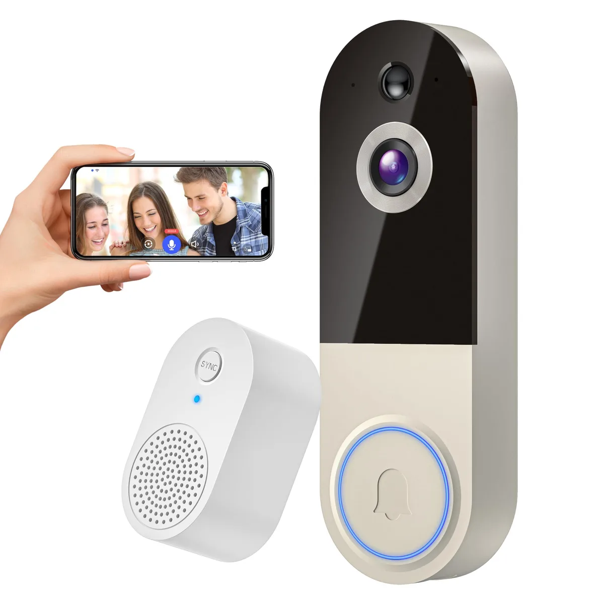 Ubiquiti Networks T52 1080p Wireless Doorbell Camera — product photo