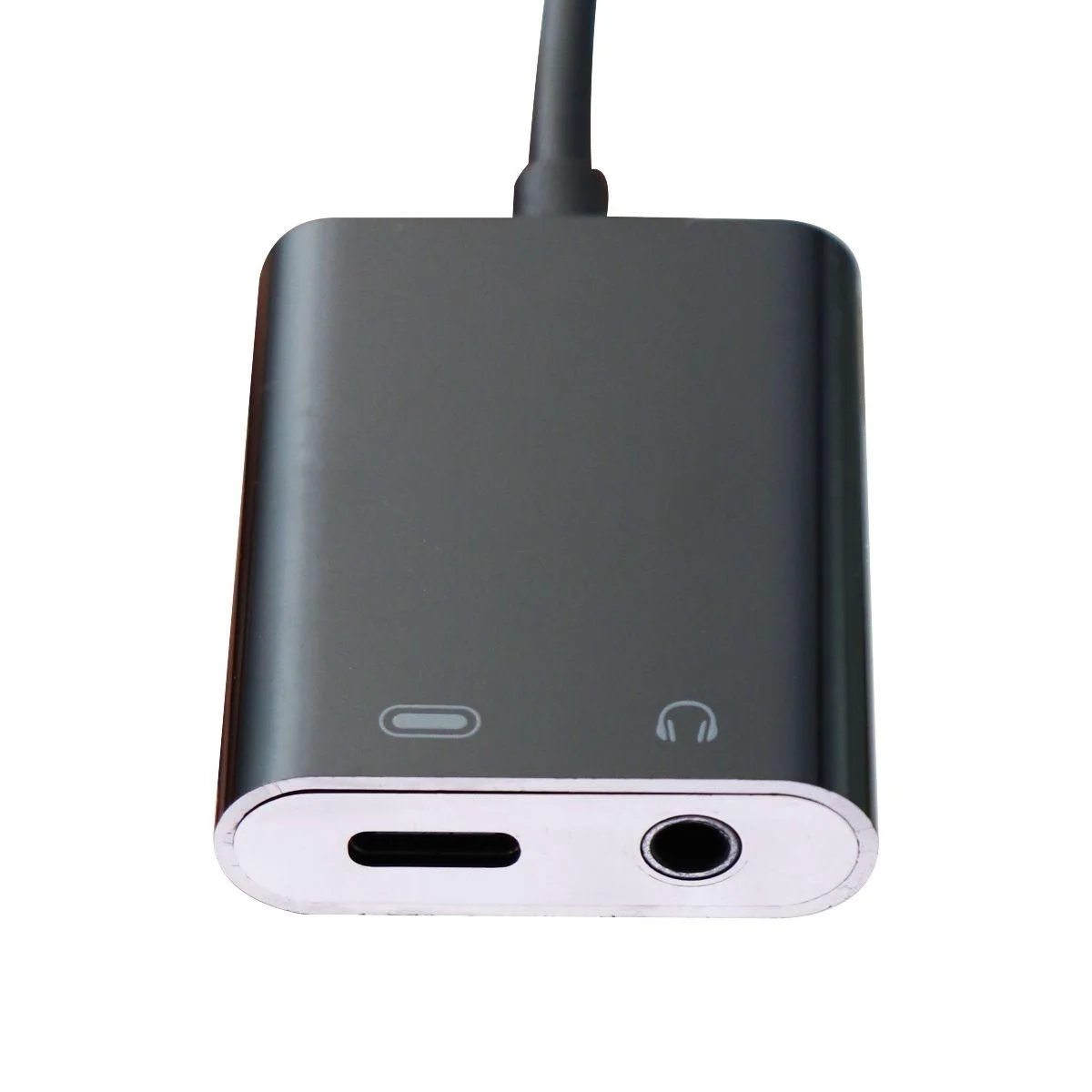 Scosche Scosche Strikeline USB-C Pass Through 3.5mm Audio Adapter Black — product photo