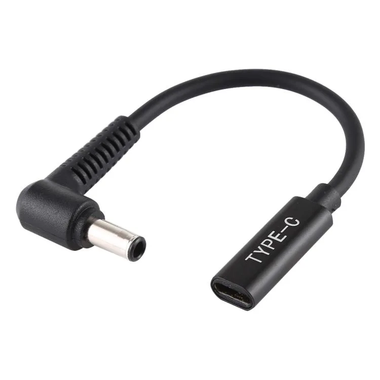 eForChina eForChina DP 5.0 x 1.0mm to Type-C Female Power Adapter (Black) — product photo