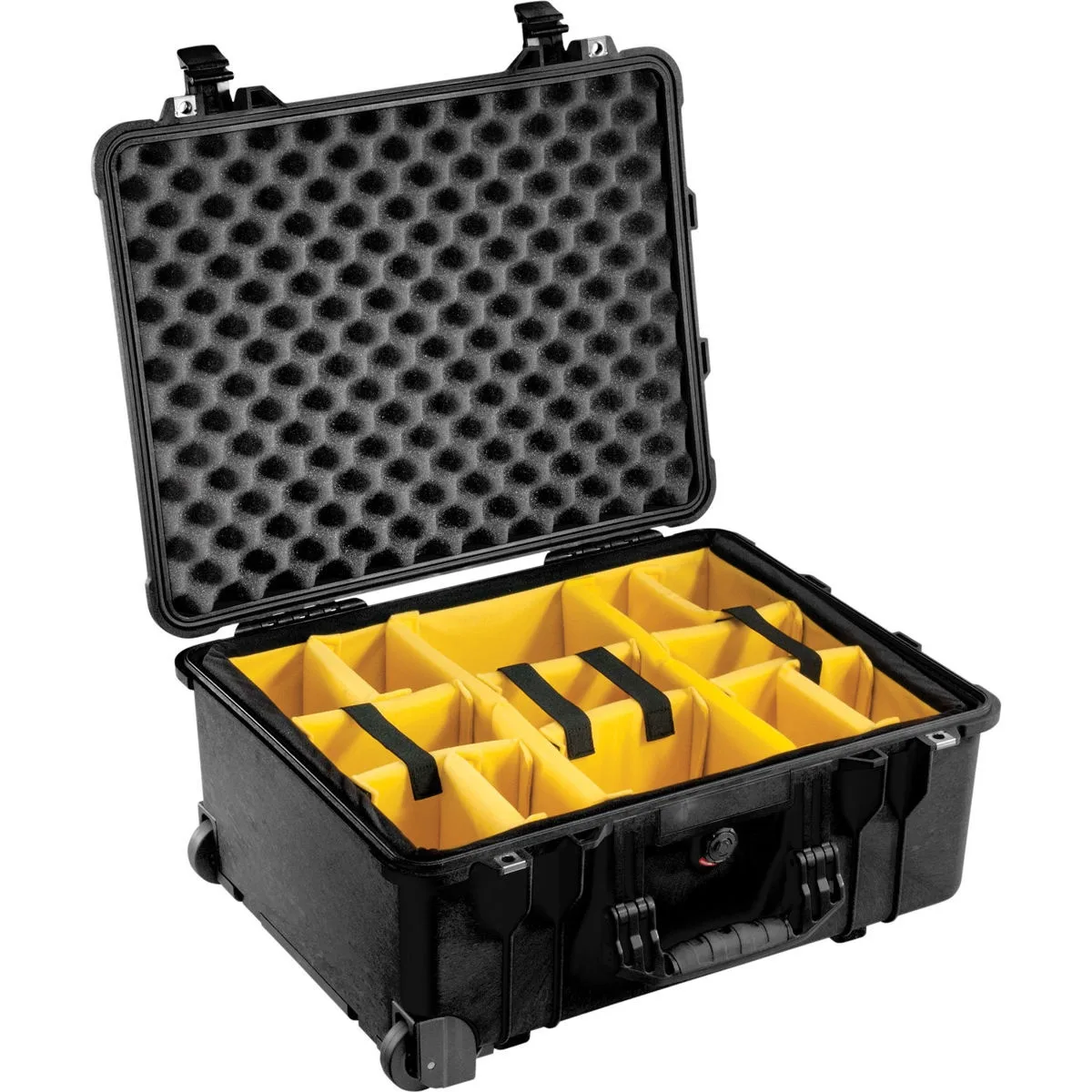 Pelican Products, Inc. Pelican 1564 Hard Case Black Dividers Wheels 20.37x15.43x9 — product photo