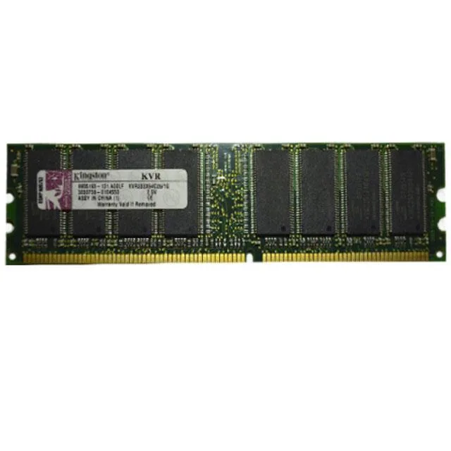 Kingston Technology Corp. Kingston Technology Corp. KVR333X64C25/1G 1GB DDR PC-2700 333MHz NON-ECC Dual Rank 184Pin DIMM memory upgrade — product photo